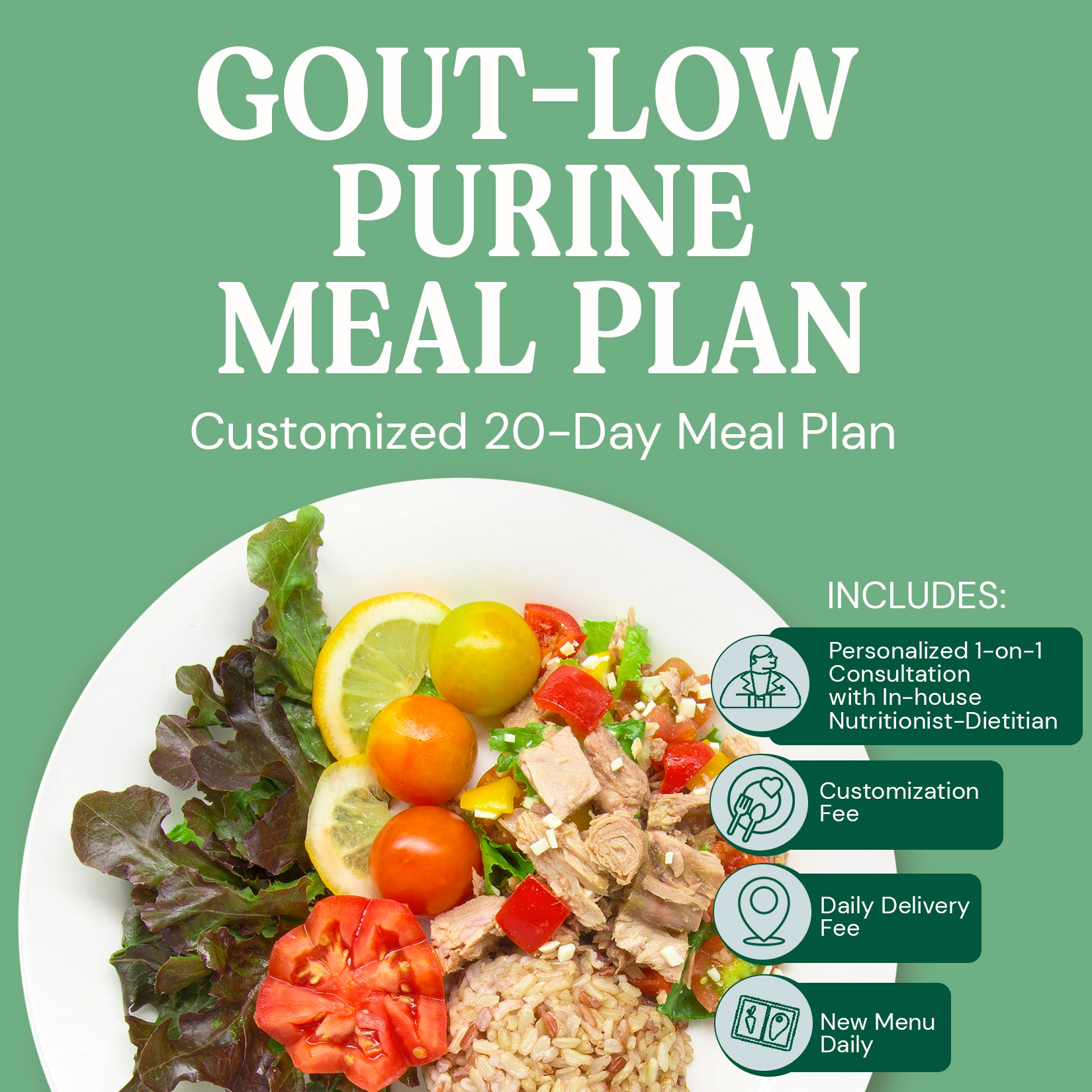 Gout Low Purine Meal Plan
