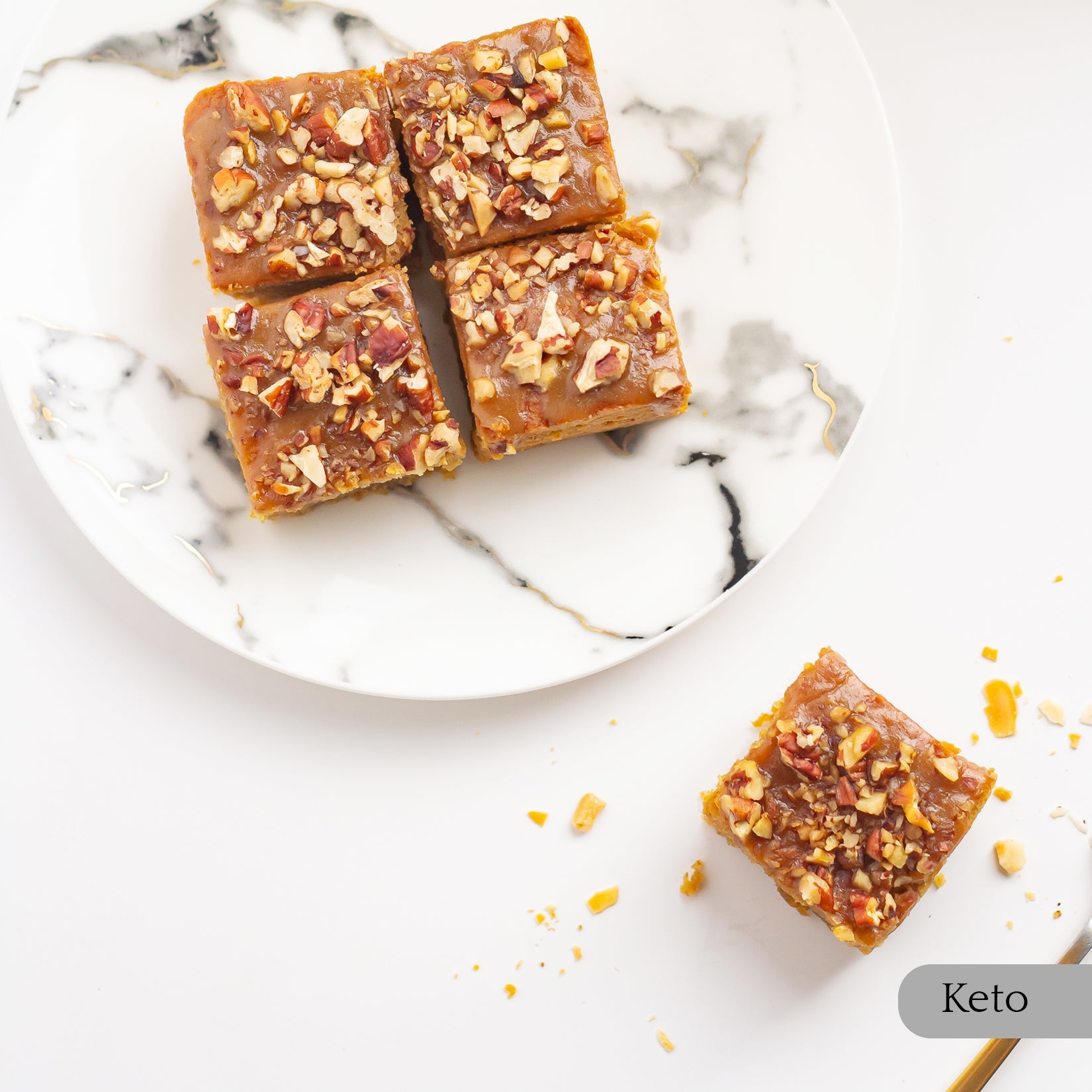 keto vegan butterscotch | the sugar free bakery | sugar free dessert manila